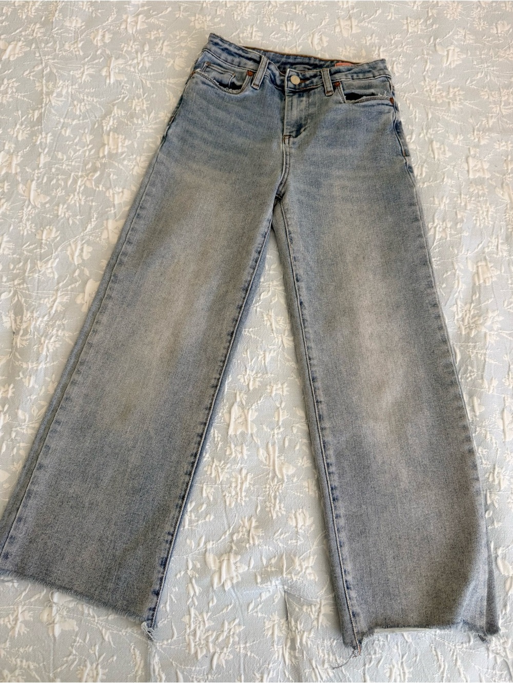 Blank NYC Light Wash Wide Leg Jeans